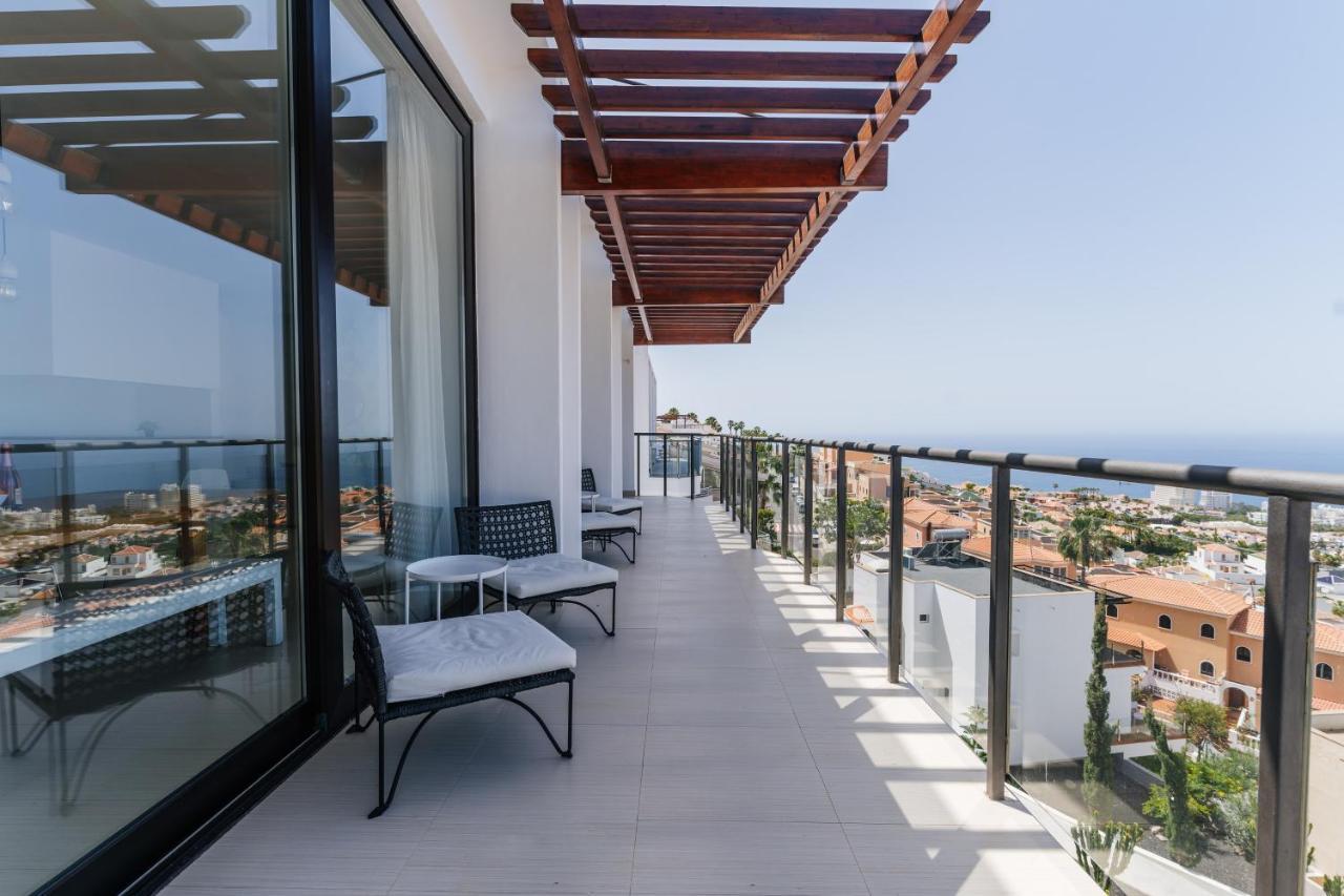 Sunset White Villa - Ocean View, Jakuzzi, Heated Pool, Air-Conditioning, Grill ปลายาเดลาสอเมริกาส ภายนอก รูปภาพ