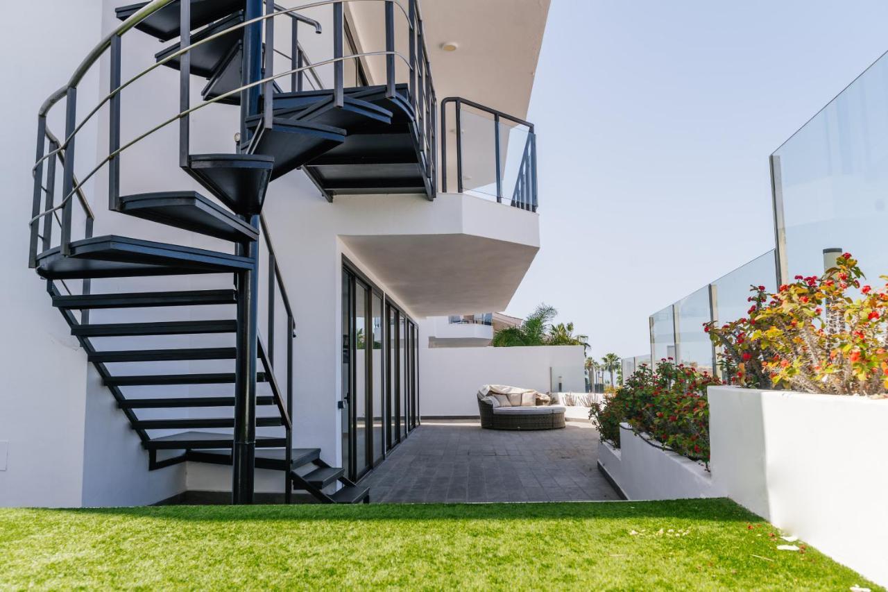 Sunset White Villa - Ocean View, Jakuzzi, Heated Pool, Air-Conditioning, Grill ปลายาเดลาสอเมริกาส ภายนอก รูปภาพ