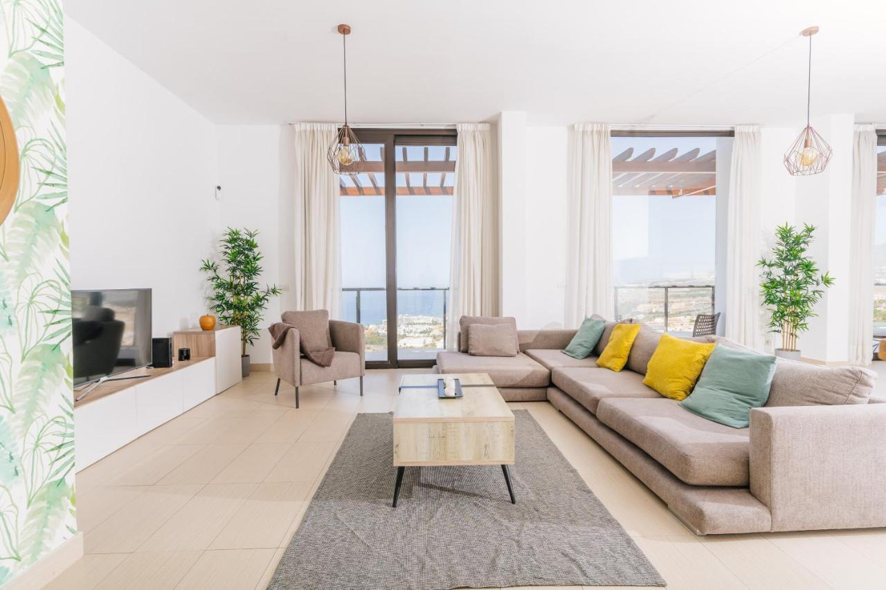 Sunset White Villa - Ocean View, Jakuzzi, Heated Pool, Air-Conditioning, Grill ปลายาเดลาสอเมริกาส ภายนอก รูปภาพ