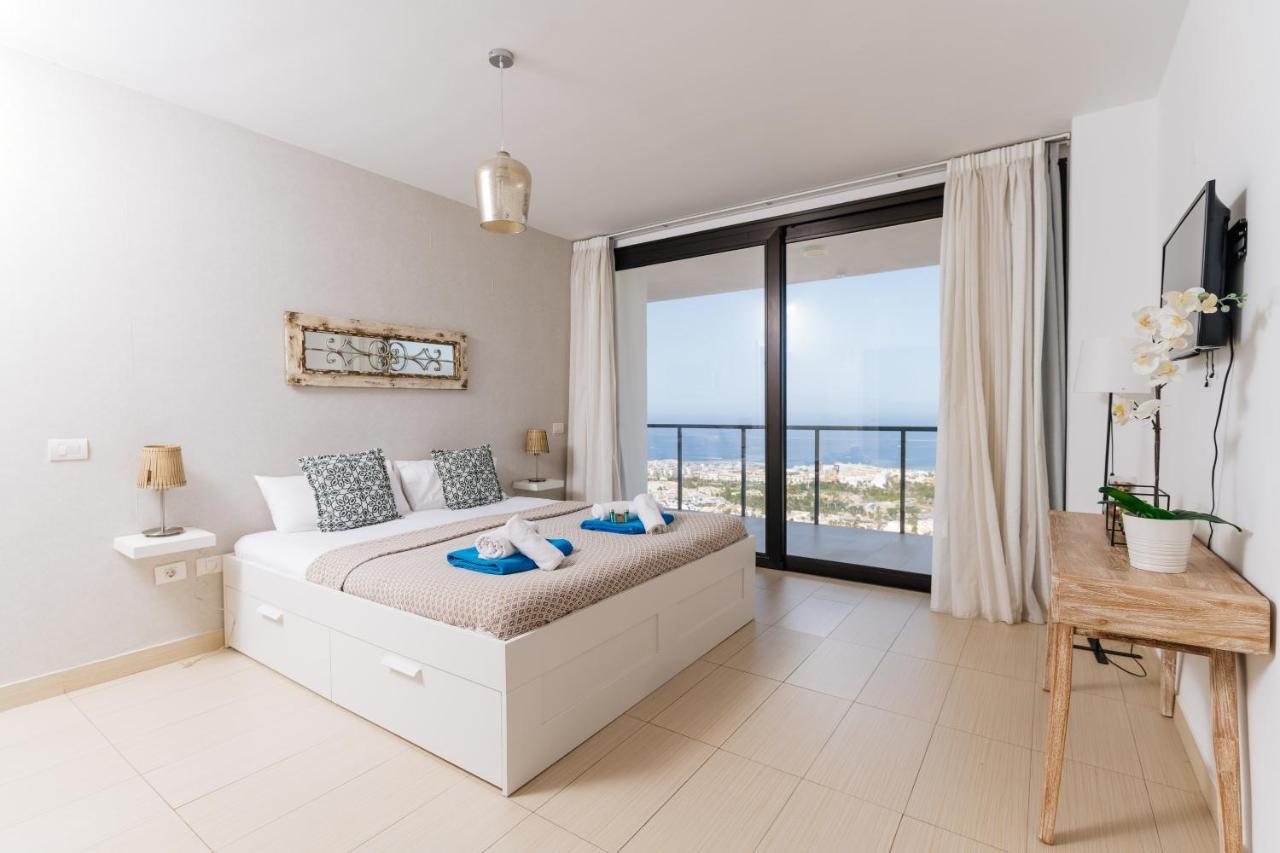 Sunset White Villa - Ocean View, Jakuzzi, Heated Pool, Air-Conditioning, Grill ปลายาเดลาสอเมริกาส ภายนอก รูปภาพ