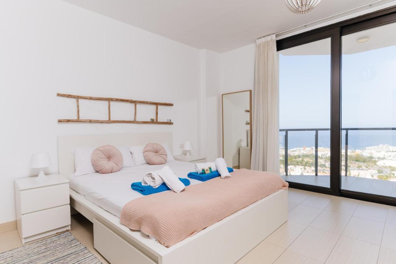 Sunset White Villa - Ocean View, Jakuzzi, Heated Pool, Air-Conditioning, Grill ปลายาเดลาสอเมริกาส ภายนอก รูปภาพ